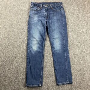 Levi's Jeans Adults 32x30 Blue Denim‎ 511 Regular Fit Taper Cotton Mens